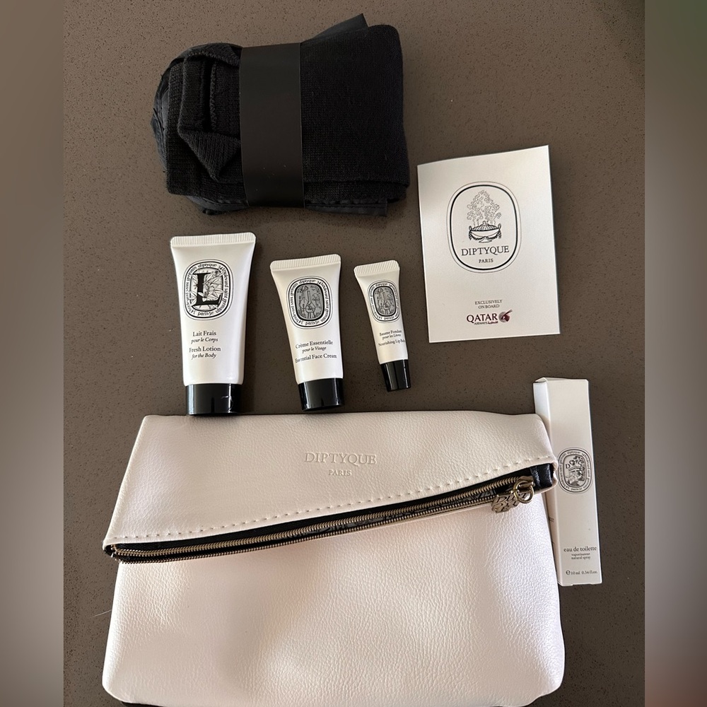 Diptyque Amenity Kit from Qatar Airways